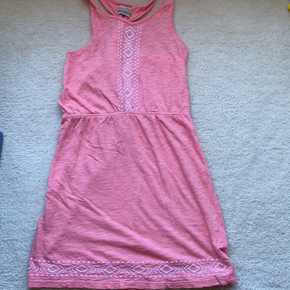 Lucky Brand Girls Racerback Tank Dress - Picture 2 of 8